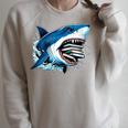 Kids Shark With School Books Back To School Shark Lovers Raglan Sleeve Sweatshirt Heather Forest Kids Shark With School Books Back To School Shark Lovers Raglan Sleeve Sweatshirt Heather Forest