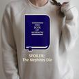 LDS Book Of Mormon Tshirt Spoiler Nephites Raglan Sleeve Sweatshirt Heather Forest