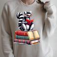 Lemur Reading Books Matching Bookworm Readers Librarian Raglan Sleeve Sweatshirt Heather Forest Lemur Reading Books Matching Bookworm Readers Librarian Raglan Sleeve Sweatshirt Heather Forest