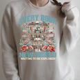 Librarian Bookworm Library Day Reading Books Raglan Sleeve Sweatshirt Heather Forest