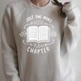 Librarian Just One More Chapter Bookish Cute Book Reading Raglan Sleeve Sweatshirt Heather Forest Librarian Just One More Chapter Bookish Cute Book Reading Raglan Sleeve Sweatshirt Heather Forest