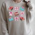 Librarian Library Books Girl Coquette Bow Pink Mom Raglan Sleeve Sweatshirt Heather Forest Librarian Library Books Girl Coquette Bow Pink Mom Raglan Sleeve Sweatshirt Heather Forest