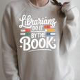 Librarians Do It By The Book Librarian Raglan Sleeve Sweatshirt Heather Forest