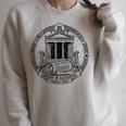 Library Of Alexandria Ancient Book Lover Librarian Books Raglan Sleeve Sweatshirt Heather Forest