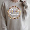 Library Squad Bookworm Public School Librarian Book Lover Raglan Sleeve Sweatshirt Heather Forest