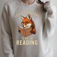 Life’s Too Short To Not Be Reading Cute Fox Book Lover Raglan Sleeve Sweatshirt Heather Forest Life’s Too Short To Not Be Reading Cute Fox Book Lover Raglan Sleeve Sweatshirt Heather Forest
