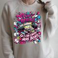 I Lift So I Can Carry More Books Reader Weightlifting Raglan Sleeve Sweatshirt Heather Forest