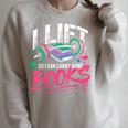 I Lift So I Can Carry More Books Reading Reader Workout Gym Raglan Sleeve Sweatshirt Heather Forest I Lift So I Can Carry More Books Reading Reader Workout Gym Raglan Sleeve Sweatshirt Heather Forest