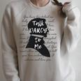 Literary t Shirt Jane Austen Book Lover Tshirt Premium Tri-Blend Raglan Sleeve Sweatshirt Heather Forest