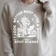 I Look Better Bent Over A Book Smut Reader Raglan Sleeve Sweatshirt Heather Forest I Look Better Bent Over A Book Smut Reader Raglan Sleeve Sweatshirt Heather Forest
