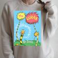The Lorax Book Cover Performance Raglan Sleeve Sweatshirt Heather Forest The Lorax Book Cover Performance Raglan Sleeve Sweatshirt Heather Forest