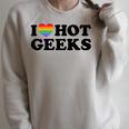 I Love Hot Geeks Cute Pride Gamer Book Nerd Fandom Fan Premium Tri-Blend Raglan Sleeve Sweatshirt Heather Forest I Love Hot Geeks Cute Pride Gamer Book Nerd Fandom Fan Premium Tri-Blend Raglan Sleeve Sweatshirt Heather Forest
