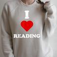 I Love Reading Books Reading Raglan Sleeve Sweatshirt Heather Forest I Love Reading Books Reading Raglan Sleeve Sweatshirt Heather Forest