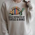 I Love Turtles Easily Distracted By Turtles And Books Nerds Raglan Sleeve Sweatshirt Heather Forest I Love Turtles Easily Distracted By Turtles And Books Nerds Raglan Sleeve Sweatshirt Heather Forest