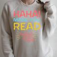 Made You Read Librarian Book Reader Library Book Premium Tri-Blend Raglan Sleeve Sweatshirt Heather Forest