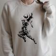 Marvel Captain America Steve Rogers Comic Book Raglan Sleeve Sweatshirt Heather Forest