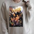 Marvel Comixology Avengers Issue 1 Of 10 Comic Book Cover Raglan Sleeve Sweatshirt Heather Forest