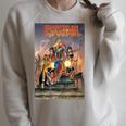 Marvel Comixology Captain Marvel Revolution Comic Book Cover Raglan Sleeve Sweatshirt Heather Forest
