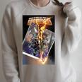 Marvel Comixology Champions Unlimited Comic Book Cover Raglan Sleeve Sweatshirt Heather Forest Marvel Comixology Champions Unlimited Comic Book Cover Raglan Sleeve Sweatshirt Heather Forest