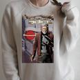 Marvel Comixology Old Man Quill Last Heist Comic Book Cover Raglan Sleeve Sweatshirt Heather Forest