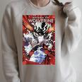 Marvel Comixology Return Of Wolverine Comic Book Cover Raglan Sleeve Sweatshirt Heather Forest Marvel Comixology Return Of Wolverine Comic Book Cover Raglan Sleeve Sweatshirt Heather Forest
