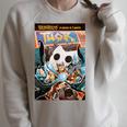 Marvel Comixology Thor Theater Comic Book Cover Raglan Sleeve Sweatshirt Heather Forest Marvel Comixology Thor Theater Comic Book Cover Raglan Sleeve Sweatshirt Heather Forest