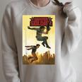 Marvel Comixology Winter Soldier 3 Of 5 Comic Book Cover Raglan Sleeve Sweatshirt Heather Forest Marvel Comixology Winter Soldier 3 Of 5 Comic Book Cover Raglan Sleeve Sweatshirt Heather Forest