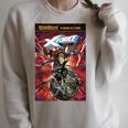 Marvel Comixology X-Force Young Cable Comic Book Cover Raglan Sleeve Sweatshirt Heather Forest Marvel Comixology X-Force Young Cable Comic Book Cover Raglan Sleeve Sweatshirt Heather Forest