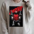 Marvel Daredevil Issue4 2019 Comic Book Cover Raglan Sleeve Sweatshirt Heather Forest
