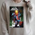 Marvel Ghost Rider Destroys Marvel History Comic Book Cover Raglan Sleeve Sweatshirt Heather Forest Marvel Ghost Rider Destroys Marvel History Comic Book Cover Raglan Sleeve Sweatshirt Heather Forest