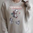 Marvel Morbius The Living Vampire 1 Comic Book Cover Raglan Sleeve Sweatshirt Heather Forest
