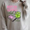 Matcha & Books Club Green Tea Latte Lovers Raglan Sleeve Sweatshirt Heather Forest Matcha & Books Club Green Tea Latte Lovers Raglan Sleeve Sweatshirt Heather Forest