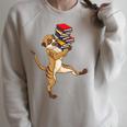 Meerkat Reading Books Raglan Sleeve Sweatshirt Heather Forest