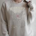 Midnight Readers Society Aesthetic Bookish Raglan Sleeve Sweatshirt Heather Forest