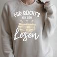 Mir Reicht's Ich Geh Lesen Books Reading Fan Bookworm Raglan Sleeve Sweatshirt Heather Forest Mir Reicht's Ich Geh Lesen Books Reading Fan Bookworm Raglan Sleeve Sweatshirt Heather Forest