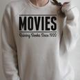 Movies Ruining Books Since 1920 Book Reading Literary Raglan Sleeve Sweatshirt Heather Forest
