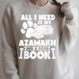 All i Need Is My Azawakh And a Good Book Raglan Sleeve Sweatshirt Heather Forest All i Need Is My Azawakh And a Good Book Raglan Sleeve Sweatshirt Heather Forest