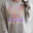 All I Need Is My Dog And A Good Book Girls Book Reader Raglan Sleeve Sweatshirt Heather Forest All I Need Is My Dog And A Good Book Girls Book Reader Raglan Sleeve Sweatshirt Heather Forest
