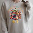 How Many Nights Reading Meme 6 7 Cozy Book Lover Raglan Sleeve Sweatshirt Heather Forest How Many Nights Reading Meme 6 7 Cozy Book Lover Raglan Sleeve Sweatshirt Heather Forest