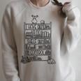 I HAVE NO SHELF CONTROL Reading Books Meme ON BACK Raglan Sleeve Sweatshirt Heather Forest