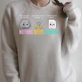 Nothing Beats Reading National Library Week World Book Day Raglan Sleeve Sweatshirt Heather Forest