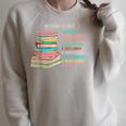 Novel Lover For a Bookworm Raglan Sleeve Sweatshirt Heather Forest