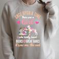 Once Upon a Girl Who Loved Great Danes & Books Raglan Sleeve Sweatshirt Heather Forest Once Upon a Girl Who Loved Great Danes & Books Raglan Sleeve Sweatshirt Heather Forest