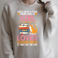 Once Upon a Time Girl Who Really Loved Books & Cat Reading Raglan Sleeve Sweatshirt Heather Forest Once Upon a Time Girl Who Really Loved Books & Cat Reading Raglan Sleeve Sweatshirt Heather Forest