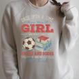 Once Upon A Time There Was A Girl Loved Soccer And Books Raglan Sleeve Sweatshirt Heather Forest Once Upon A Time There Was A Girl Loved Soccer And Books Raglan Sleeve Sweatshirt Heather Forest