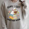 Oops I Got Another Book Goose Goose Reader Women Girls Raglan Sleeve Sweatshirt Heather Forest Oops I Got Another Book Goose Goose Reader Women Girls Raglan Sleeve Sweatshirt Heather Forest