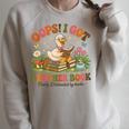 Oops I Got Another Books Silly Goose Reading Books Raglan Sleeve Sweatshirt Heather Forest
