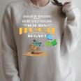 Owl Nicht Tollpatschig Bin Huchbegabt Reading Books Raglan Sleeve Sweatshirt Heather Forest