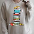 Panda Bear Loves Reading Illustration For A Book Nerd Raglan Sleeve Sweatshirt Heather Forest Panda Bear Loves Reading Illustration For A Book Nerd Raglan Sleeve Sweatshirt Heather Forest