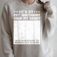 Party It's My 21st Birthday Sign My Shirt Guestbook Raglan Sleeve Sweatshirt Heather Forest Party It's My 21st Birthday Sign My Shirt Guestbook Raglan Sleeve Sweatshirt Heather Forest